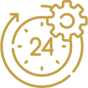 24 Hours Support